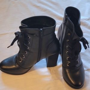 Call It Spring Lace Up Booties